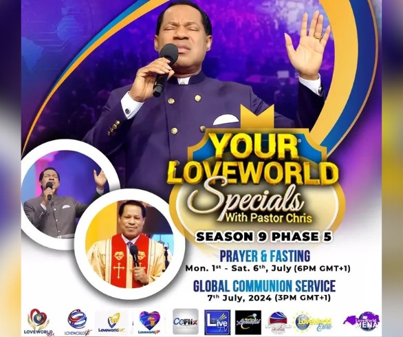 7 Days Global Prayer and Fasting with Pastor Chris